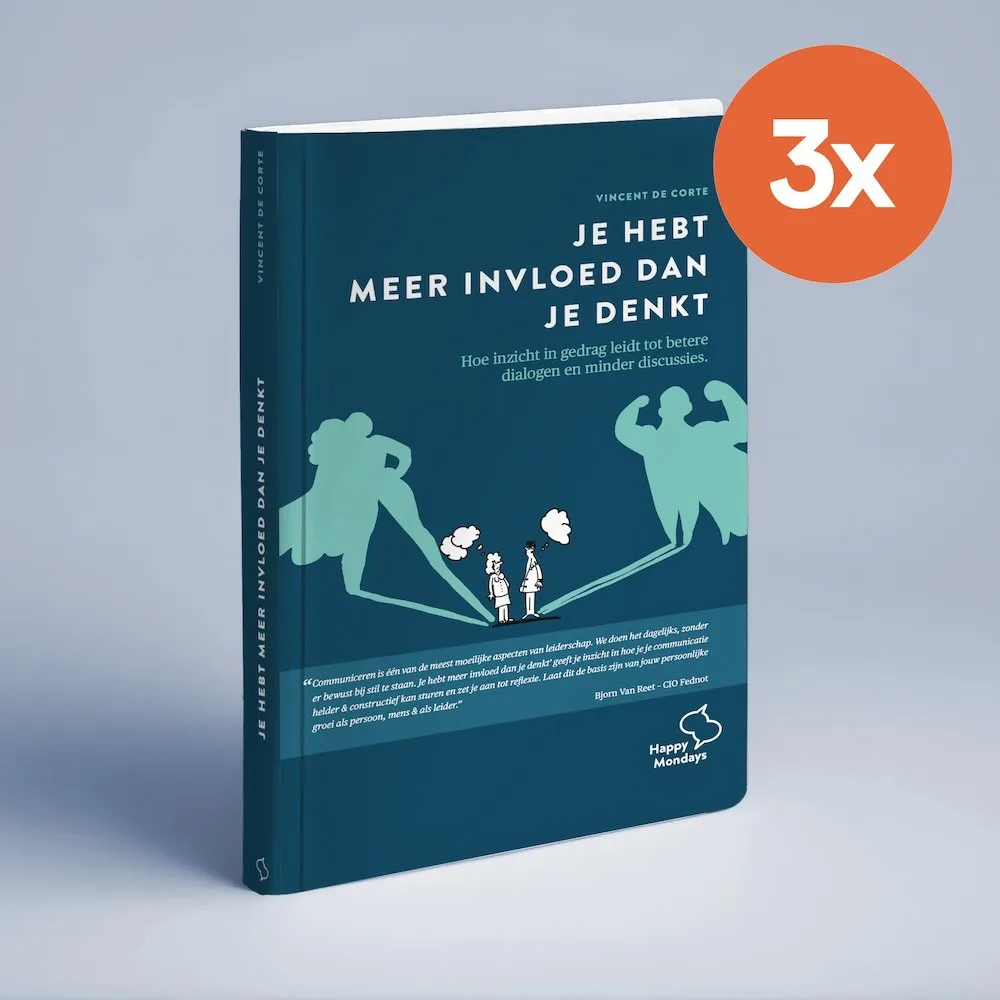 Boek: Je hebt meer invloed dan je denkt (3 stuks)